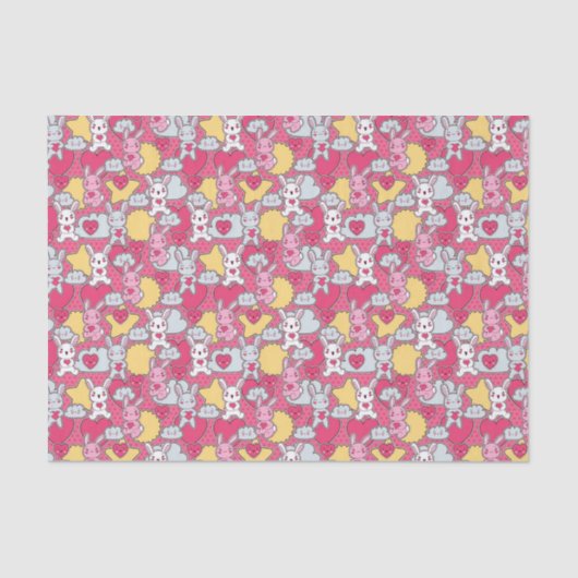 かわいい落書き2のかわいいの子供パターン 薄葉紙 (正面)