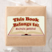 かわいい蔵書票 ラベル (インサイチュ)