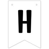 かわいい薄紫猫 バンティングフラッグ (第2の旗)