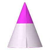 かわいい薄紫猫 パーティーハット (裏面)