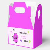 かわいい薄紫猫 フェイバーボックス (オープン)