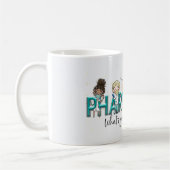 かわいい薬剤師スーパーパワー コーヒーマグカップ (左)