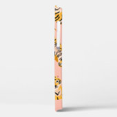 かわいい虎のシームレスな模様 Case-Mate iPhoneケース (裏面 / 左)