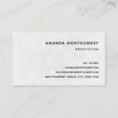 かわいい虎猫子猫ちゃんビックリ 名刺 (裏面)