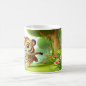 かわいい虎 コーヒーマグカップ (中央)