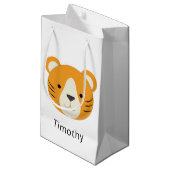 かわいい虎 スモールペーパーバッグ (正面アングル)