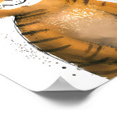 かわいい虎 ポスター (角)