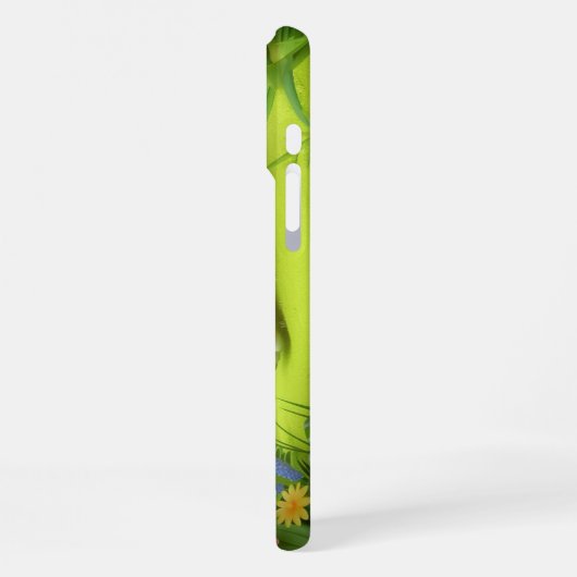 かわいい虎 iPhoneケース (左側面)