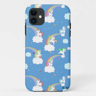 かわいい虹およびユニコーン iPhone 11 ケース