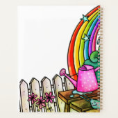 かわいい虹とガーデニング プランナー手帳 (裏面)