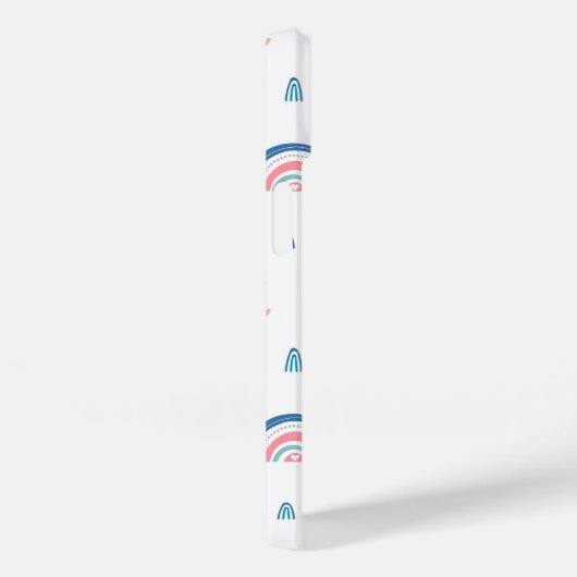 かわいい虹とハート模様 Case-Mate iPhoneケース (裏面 / 右)