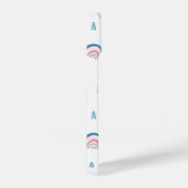 かわいい虹とハート模様 iPhoneケース (右側面)