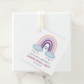 かわいい虹のジェンダーの表示パーティー フェイバータグ (インサイチュ)