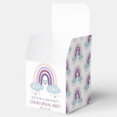 かわいい虹のジェンダーの表示パーティー フェイバーボックス (オープン)