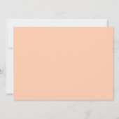 かわいい虹のユニコーンの誕生日パーティー招待状 招待状 (裏面)