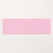 かわいい虹のユニコーン魔法のガーリー誕生日の子供 ヨガマット (裏面(横))