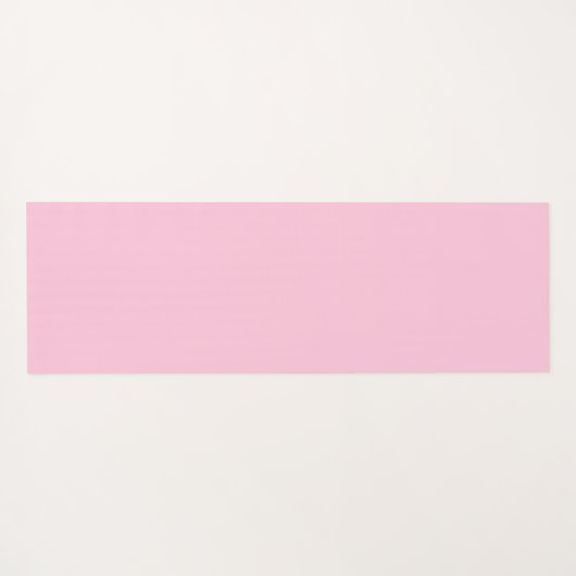 かわいい虹のユニコーン魔法のガーリー誕生日の子供 ヨガマット (裏面(横))