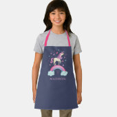 かわいい虹の一角 エプロン (インサイチュ)