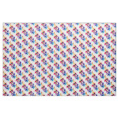 かわいい虹の葉の水彩画 ファブリック (ヤード)