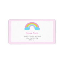 かわいい虹の赤ちゃんシャワースウィートブライトカラフル