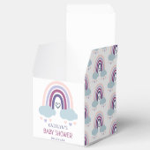 かわいい虹の赤ちゃんシャワー フェイバーボックス (オープン)