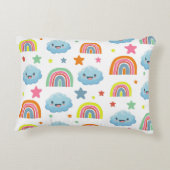 かわいい虹 アクセントクッション (裏面)