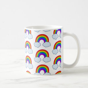 かわいい虹 コーヒーマグカップ