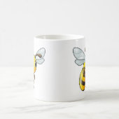 かわいい蜂のキャラクター コーヒーマグカップ (中央)