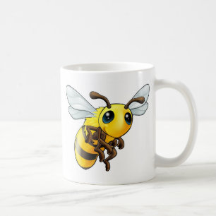 かわいい蜂のキャラクター コーヒーマグカップ