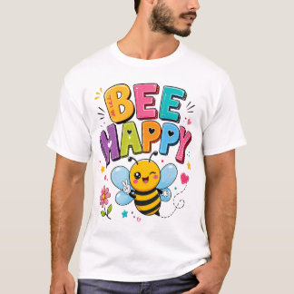 かわいい蜂のグラフィックTシャツ | 面白いデザイン Tシャツ