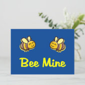 かわいい蜂のマイン レトロハチミツ ハチ ダークカラー シーズンカード (スタンド正面)