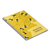 かわいい蜂の巣 ノートブック (右側)
