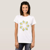 かわいい蜂の輪 Tシャツ (正面フル)