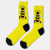 かわいい蜂ハッピーソックス ソックス (左)