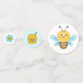 かわいい蜂ハニカム コンフェッティ (正面)