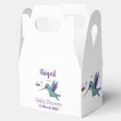 かわいい蜂ハミングバード漫画イラストレーション フェイバーボックス (オープン)