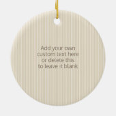 かわいい蜂蜜くまBFF セラミックオーナメント (裏面)