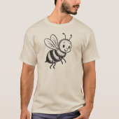 かわいい蜂 Tシャツ (正面)
