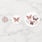 かわいい蝶のコンフェッティ コンフェッティ (正面)