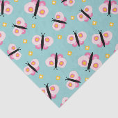 かわいい蝶キッズパターン 薄葉紙 (詳細)