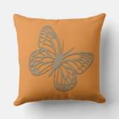 かわいい蝶 クッション (裏面)