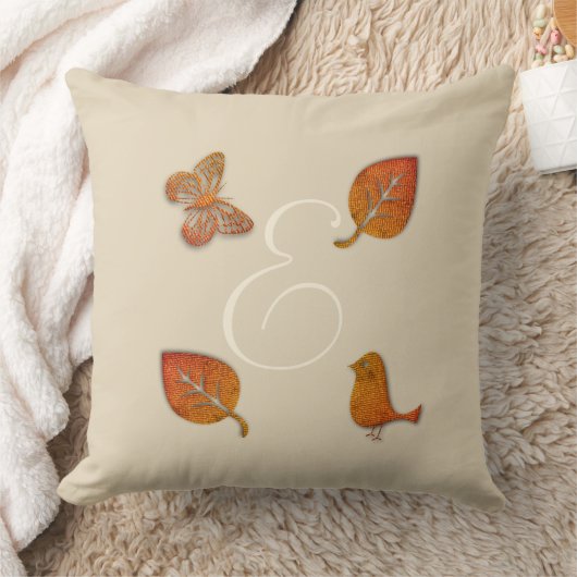 かわいい蝶 クッション (ブランケット)