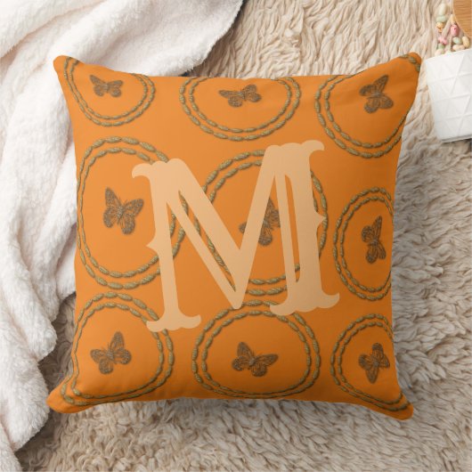 かわいい蝶 クッション (ブランケット)