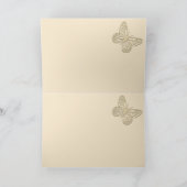 かわいい蝶 シーズンカード (内部)