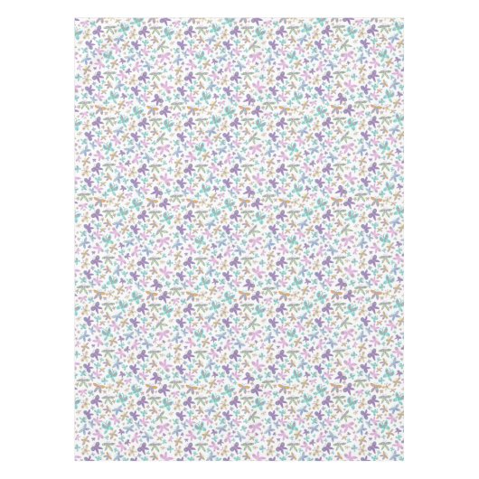 かわいい蝶 テーブルクロス (正面)