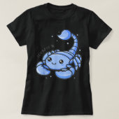 かわいい蠍座子供へかわいい〔占星術の〕十二宮図サイン誕生日 Tシャツ (デザイン正面)