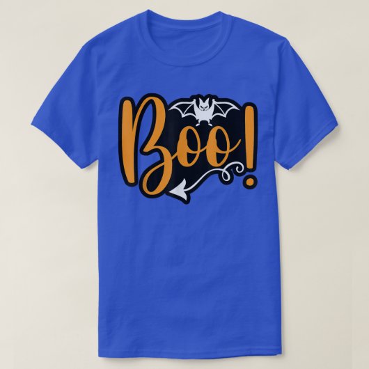 かわいい衣装こうもりことわざブー幽霊不気味こうもりホール Tシャツ (デザイン正面)