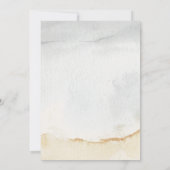 かわいい衣装の怖い幽霊とパンプキンのハロウィーン 招待状 (裏面)