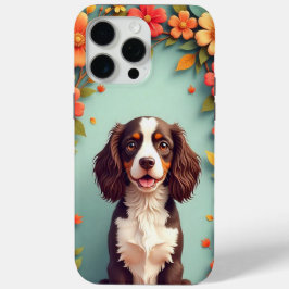 🐕 かわいい表情のキャラクタードッグ ✨ たのしい iPhone 15 PRO MAXケース