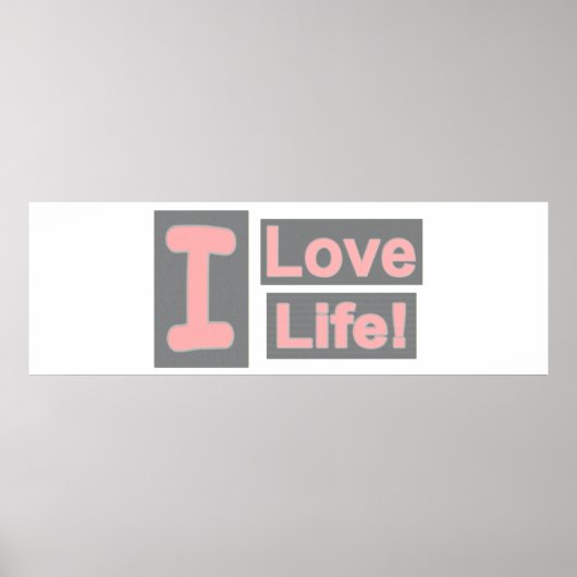 かわいい表情デザイン「ラブライフ」。買今 ポスター (正面)